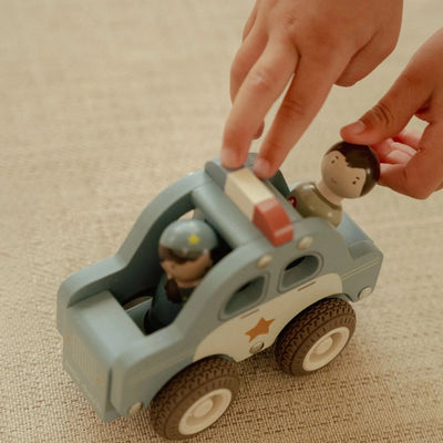 Little Dutch - Vehicles Police Car Wooden Toy Little Dutch 