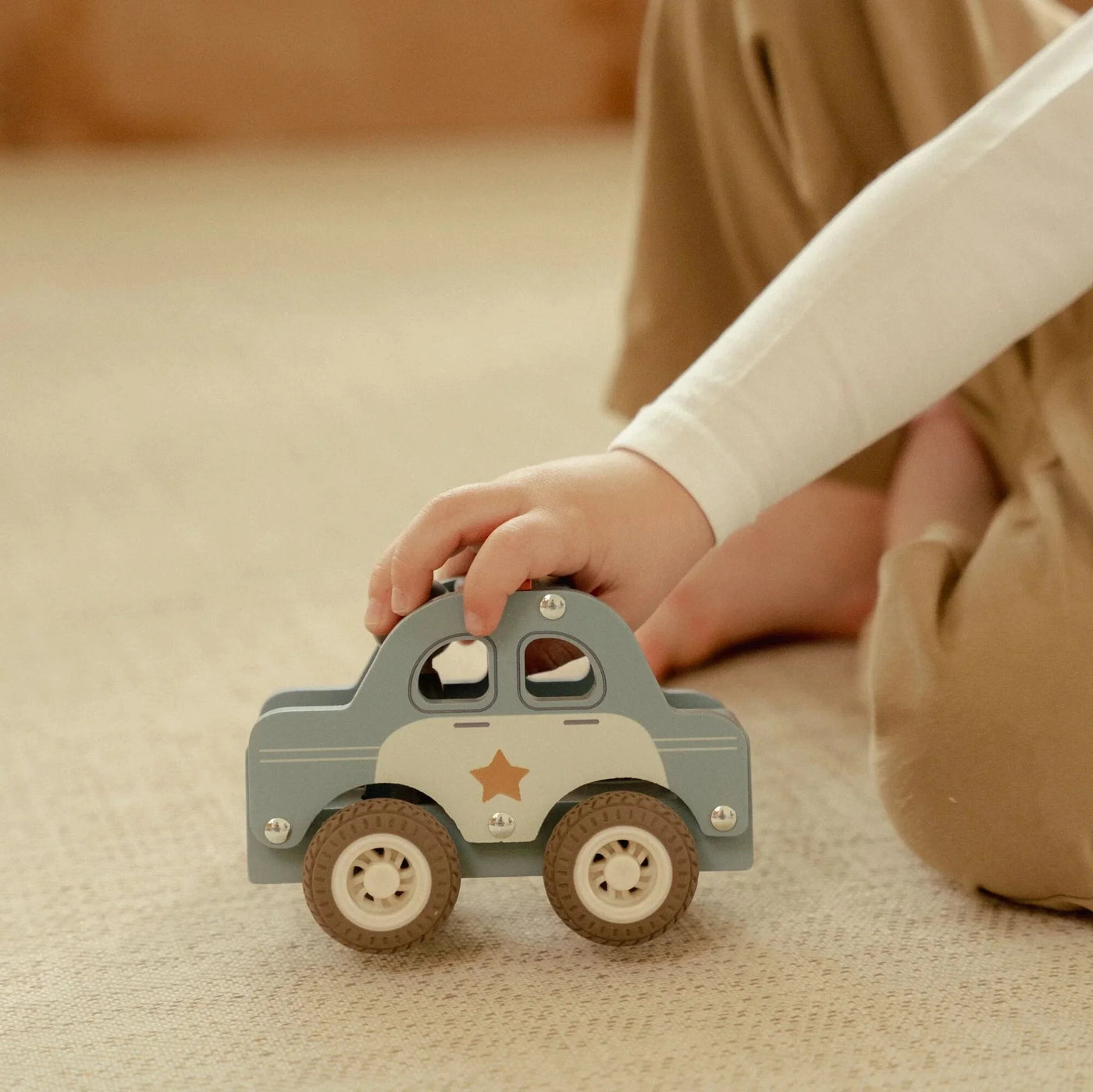 Little Dutch - Vehicles Police Car Wooden Toy Little Dutch 