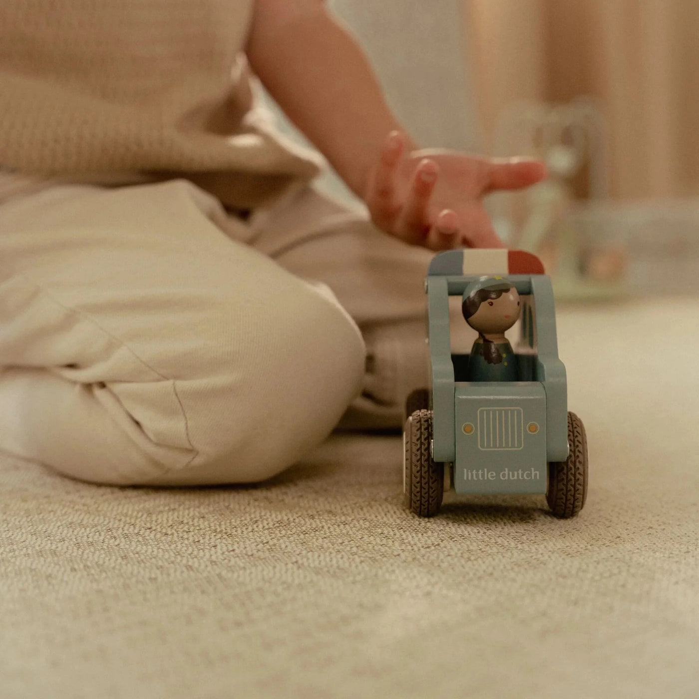 Little Dutch - Vehicles Police Car Wooden Toy Little Dutch 