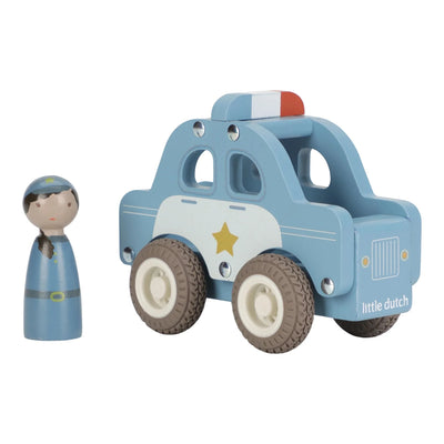 Little Dutch - Vehicles Police Car Wooden Toy Little Dutch 