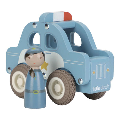 Little Dutch - Vehicles Police Car Wooden Toy Little Dutch 