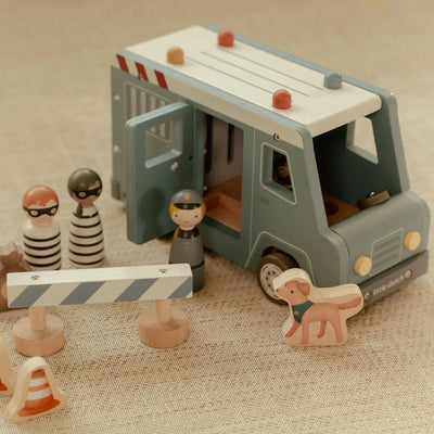 Little Dutch - Vehicles Police Van Wooden Toy Little Dutch 