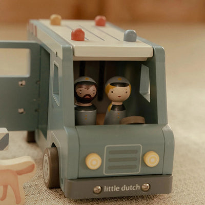 Little Dutch - Vehicles Police Van Wooden Toy Little Dutch 