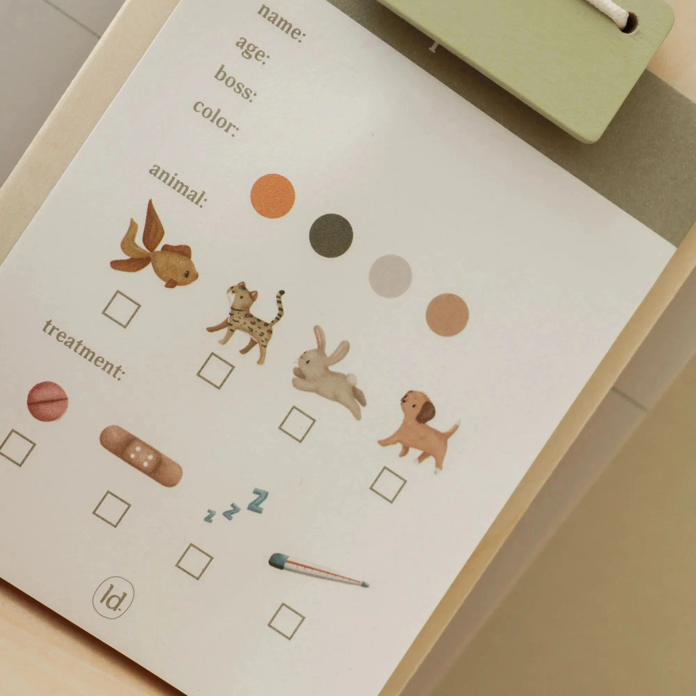 Little Dutch - Veterinary Set Wooden Toy Little Dutch 