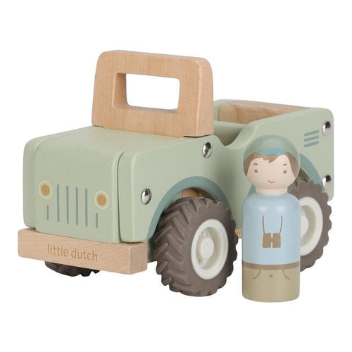 Little Dutch - Wooden Safari Car | Safari Friends