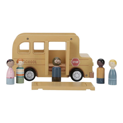 Little Dutch - Wooden School Bus Wooden Toy Little Dutch 