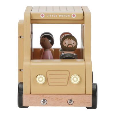 Little Dutch - Wooden School Bus Wooden Toy Little Dutch 