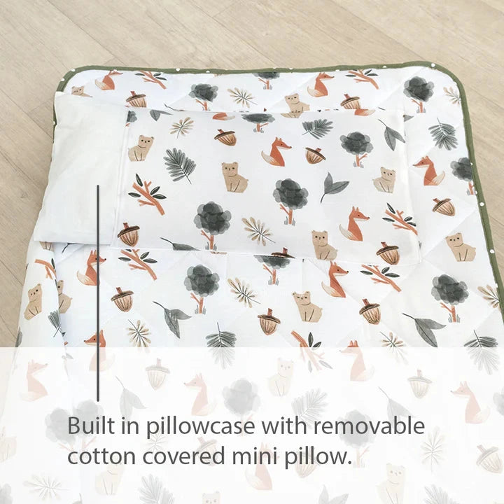 Living Textiles - Deluxe Nap Mat | Forest Retreat Nap Mat Living Textiles 