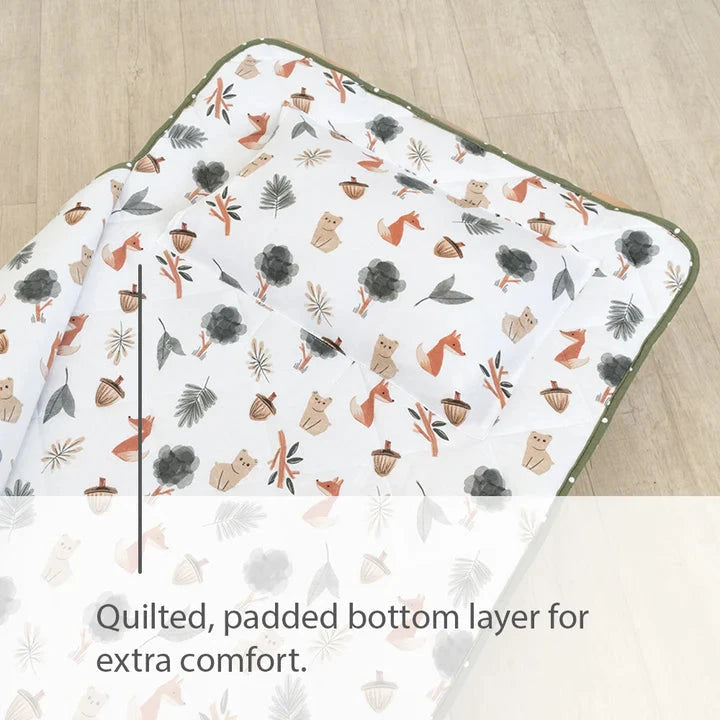 Living Textiles - Deluxe Nap Mat | Forest Retreat Nap Mat Living Textiles 