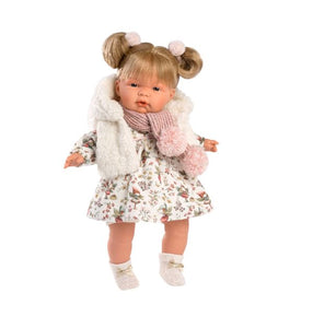 Llorens - Doll | Joelle Pink Scarf