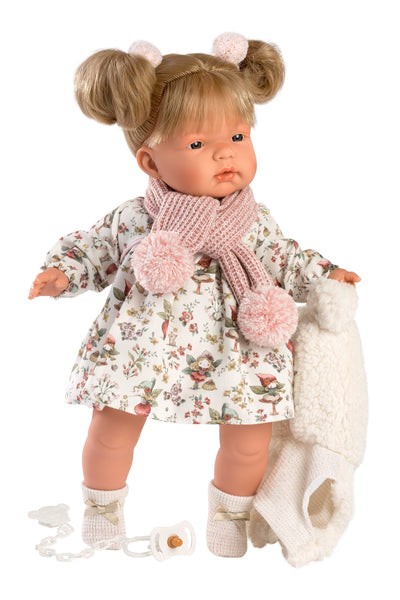 Llorens - Doll | Joelle Pink Scarf Doll Llorens 