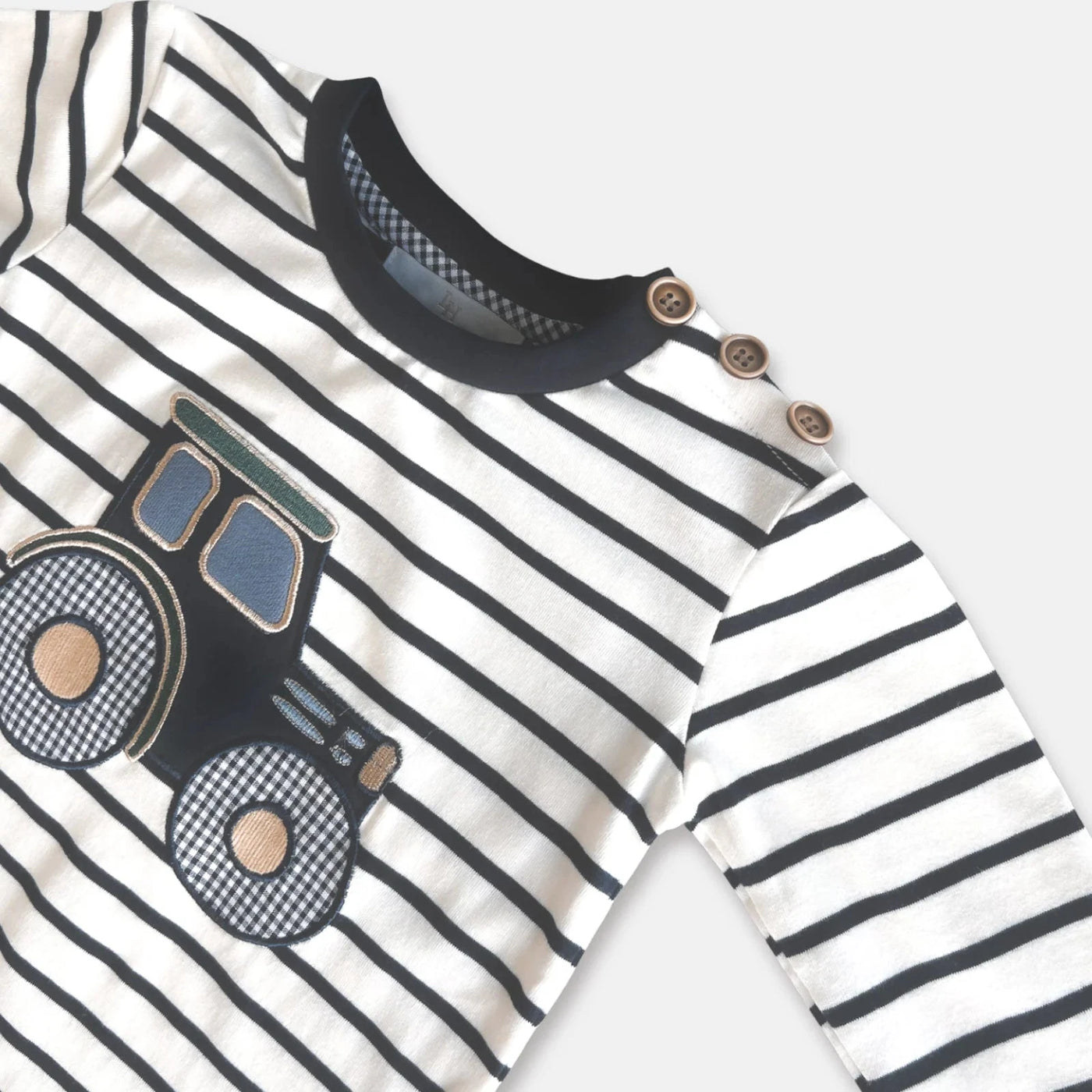 Love Henry - Boys LS Applique Tee | Tractor Long Sleeve T-Shirt Love Henry 
