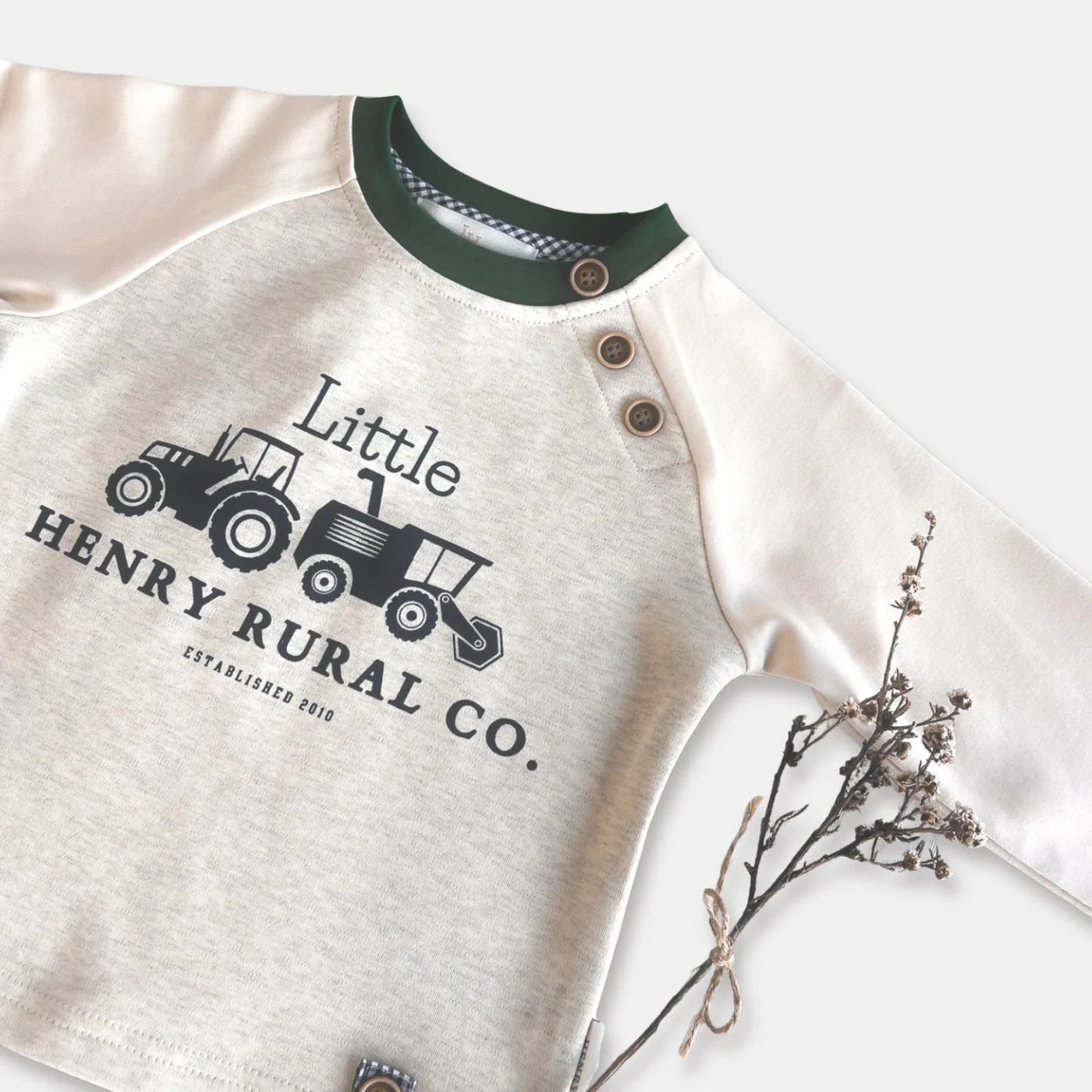 Love Henry - Boys LS Graphic Tee | Little Rural Co Long Sleeve T-Shirt Love Henry 
