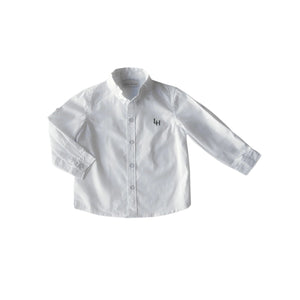 Love Henry - Boys Oxford Dress Shirt | White