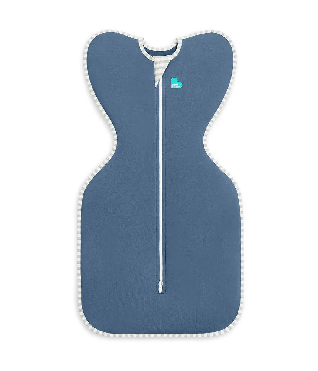 Love To Dream - Stretch Cotton Swaddle UP 1.0 TOG | Denim Swaddles Love To Dream 