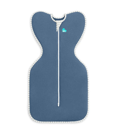 Love To Dream - Stretch Cotton Swaddle UP 1.0 TOG | Denim Swaddles Love To Dream 