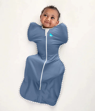 Love To Dream - Stretch Cotton Swaddle UP 1.0 TOG | Denim Swaddles Love To Dream 