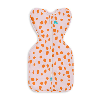 Love To Dream - Stretch Cotton Swaddle UP 1.0 TOG | Light Pink Jumbo Animal Swaddles Love To Dream 