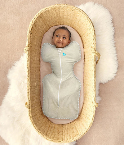 Love To Dream - Stretch Cotton Swaddle UP 1.0 TOG | Sand Dollar Swaddles Love To Dream 