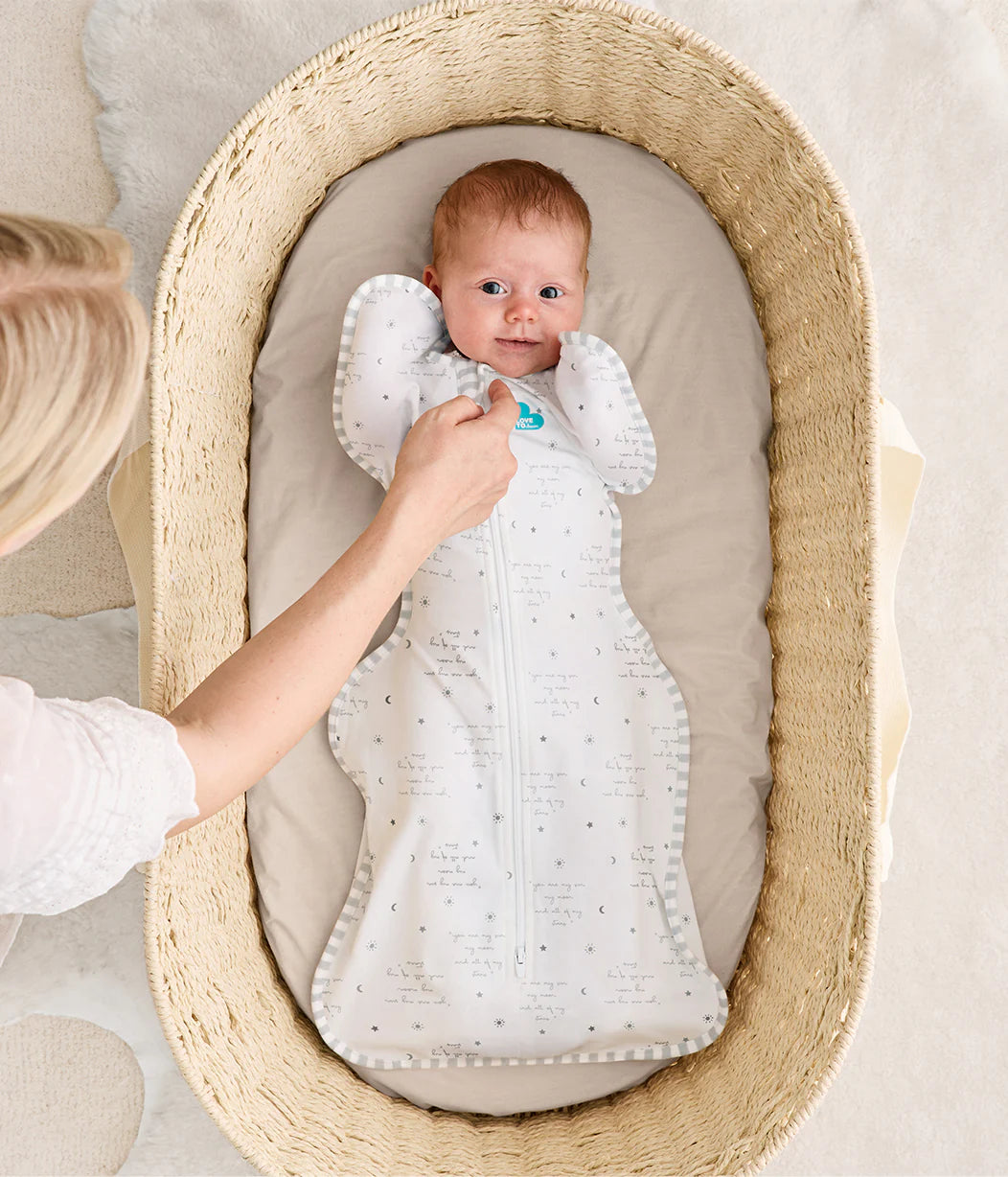 Love To Dream - Swaddle UP 0.2T | You Are My White Swaddles Love To Dream 