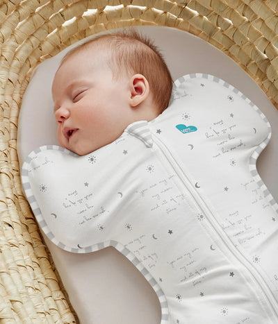 Love To Dream - Swaddle UP 0.2T | You Are My White Swaddles Love To Dream 