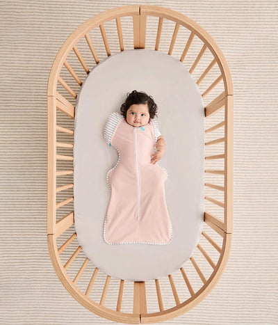 Love To Dream - Swaddle UP Transition Bag 0.2 TOG | Light Pink Swaddles Love To Dream 