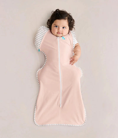 Love To Dream - Swaddle UP Transition Bag 0.2 TOG | Light Pink Swaddles Love To Dream 