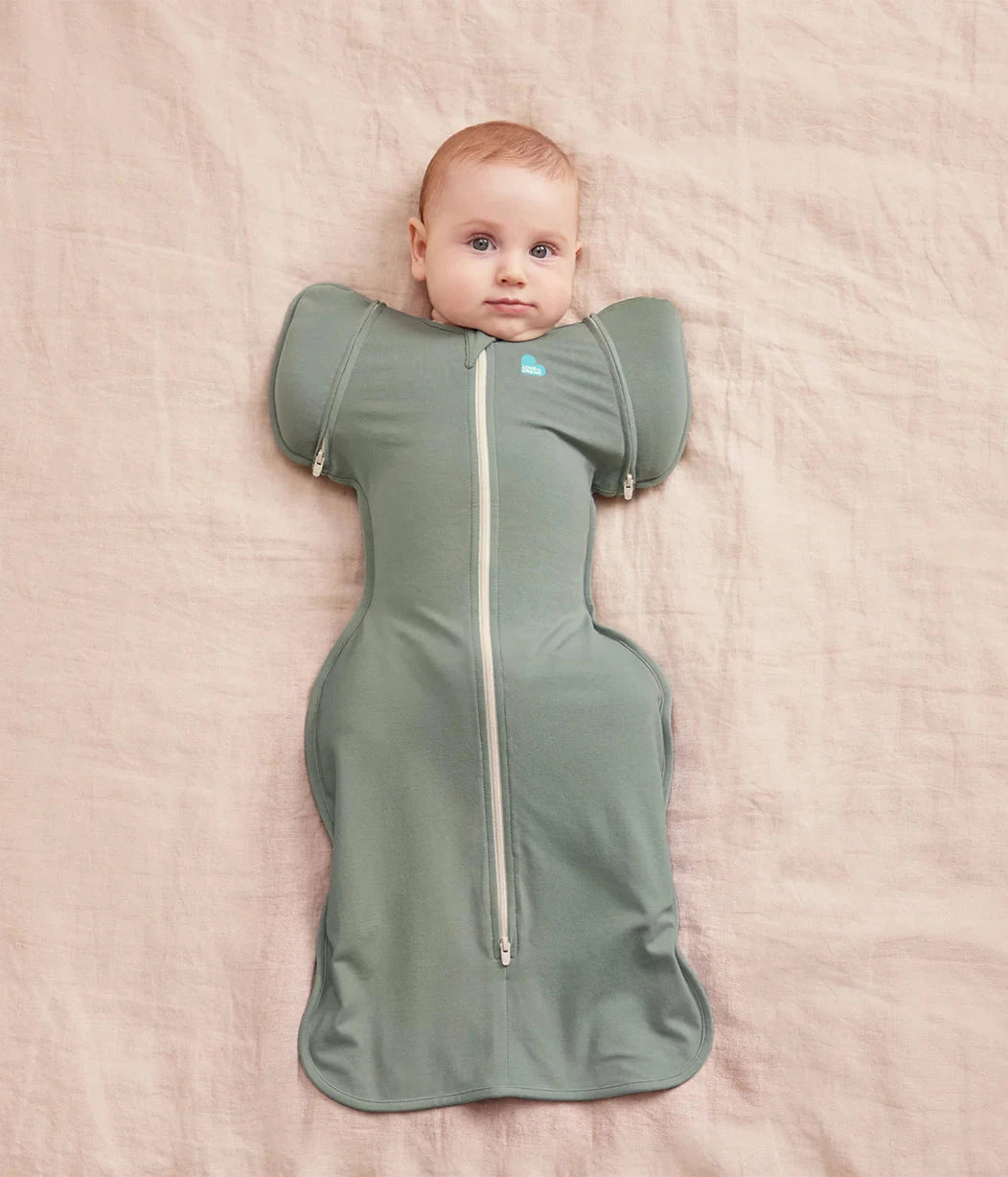Love To Dream - Swaddle UP Transition Bag 1.0 TOG | Deep Olive Swaddles Love To Dream 