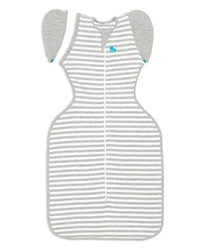 Love To Dream - Swaddle UP Transition Bag Grey Stripe Swaddles Love To Dream 