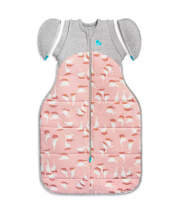 Love To Dream - Swaddle UP Transition Bag WARM 2.5 TOG Silly Goose Dusky Pink