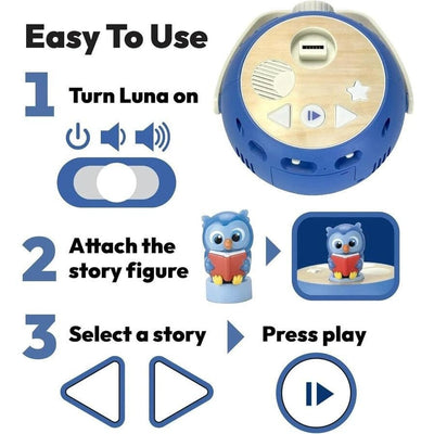 Luna - Storytime Projector Classic Stories with Owl Projector Luna 