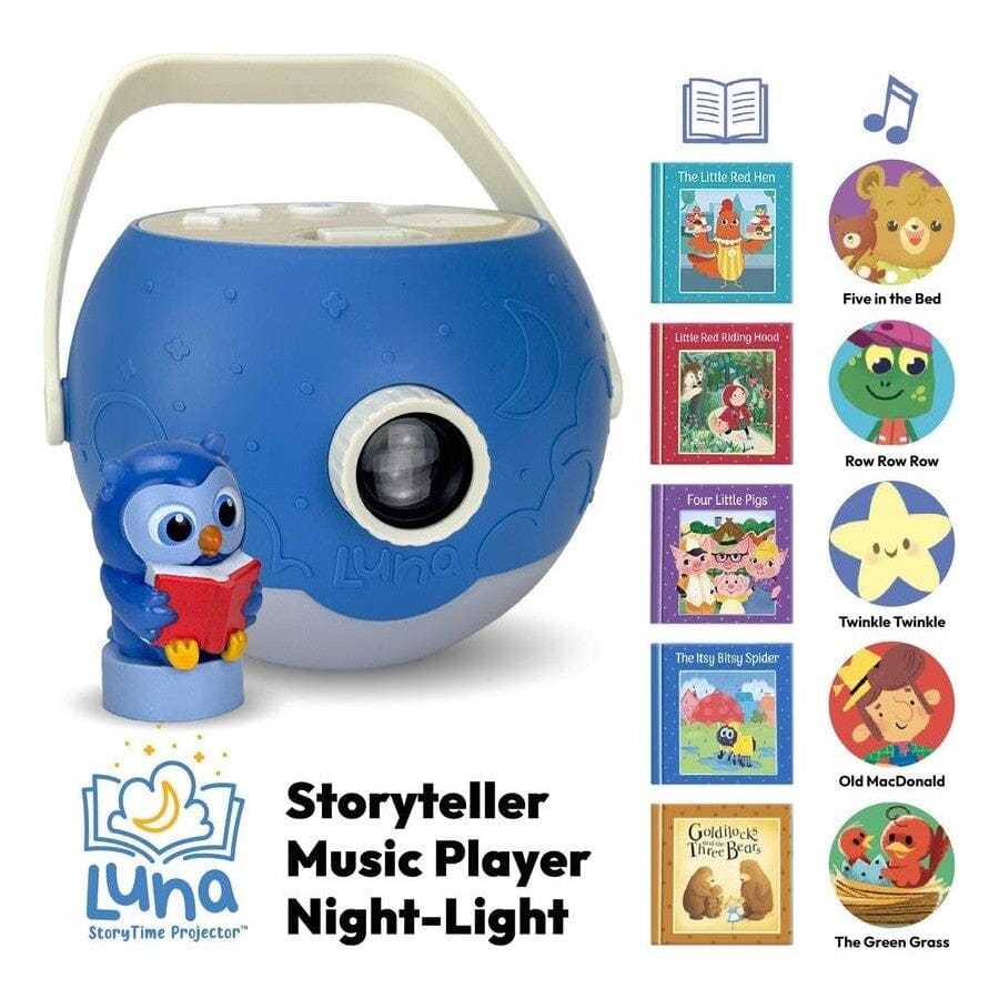 Luna - Storytime Projector Classic Stories with Owl Projector Luna 