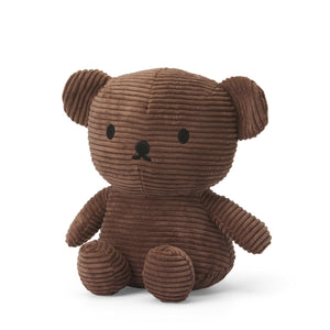 Miffy Boris Bear - Corduroy Brown - 24 cm