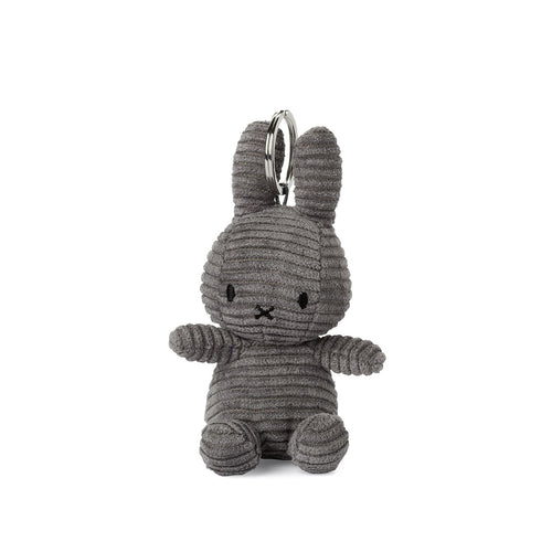Miffy Keychain Corduroy Grey - 10 cm