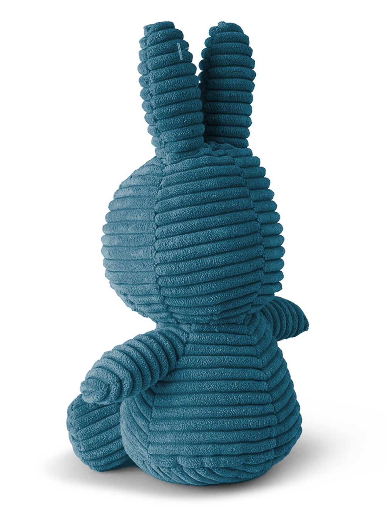 Miffy Sitting Corduroy Aviator Blue - 23cm Soft Toy Miffy 