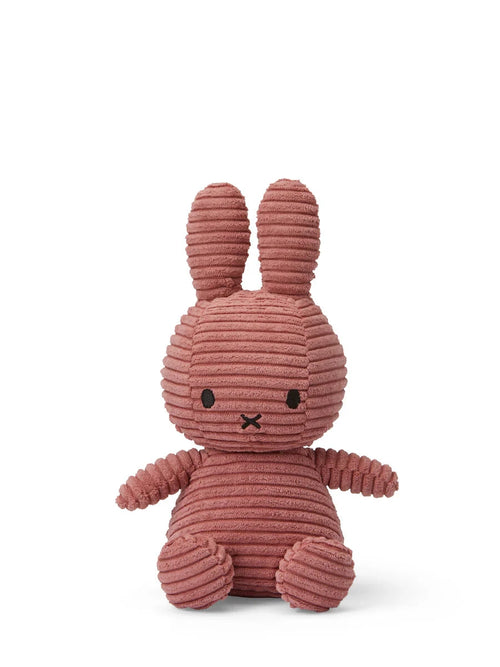 Miffy - Sitting | Corduroy Dusty Rose 23cm
