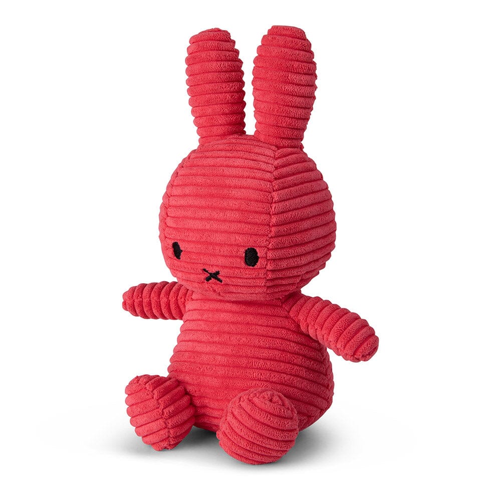 Miffy Sitting Corduroy Fuchsia - 23cm Soft Toy Miffy 