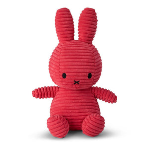 Miffy Sitting - Corduroy Fuchsia - 23cm