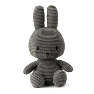 Miffy Sitting - Corduroy Grey - 33cm