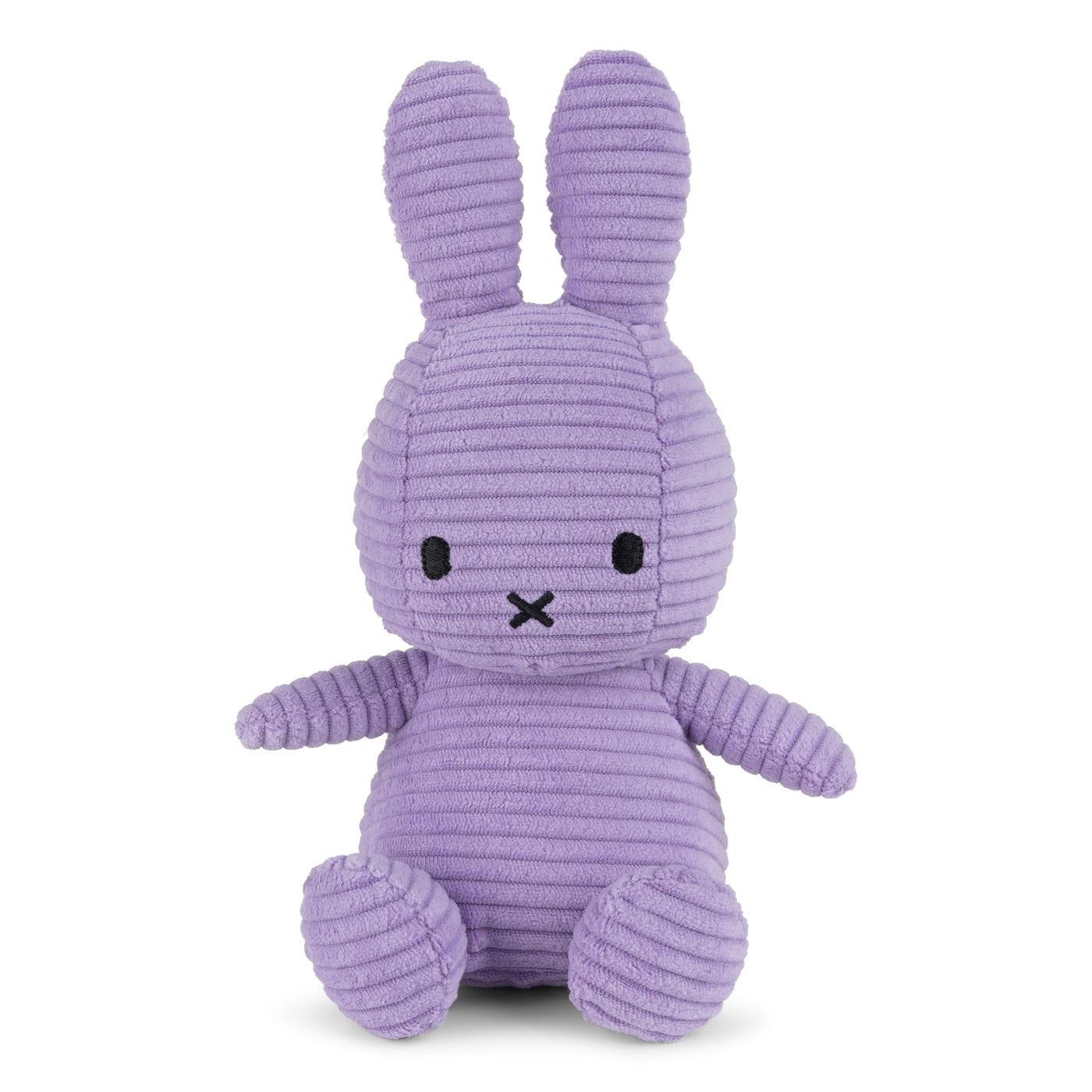 Miffy Sitting - Corduroy Lilac - 23cm Soft Toy Miffy 
