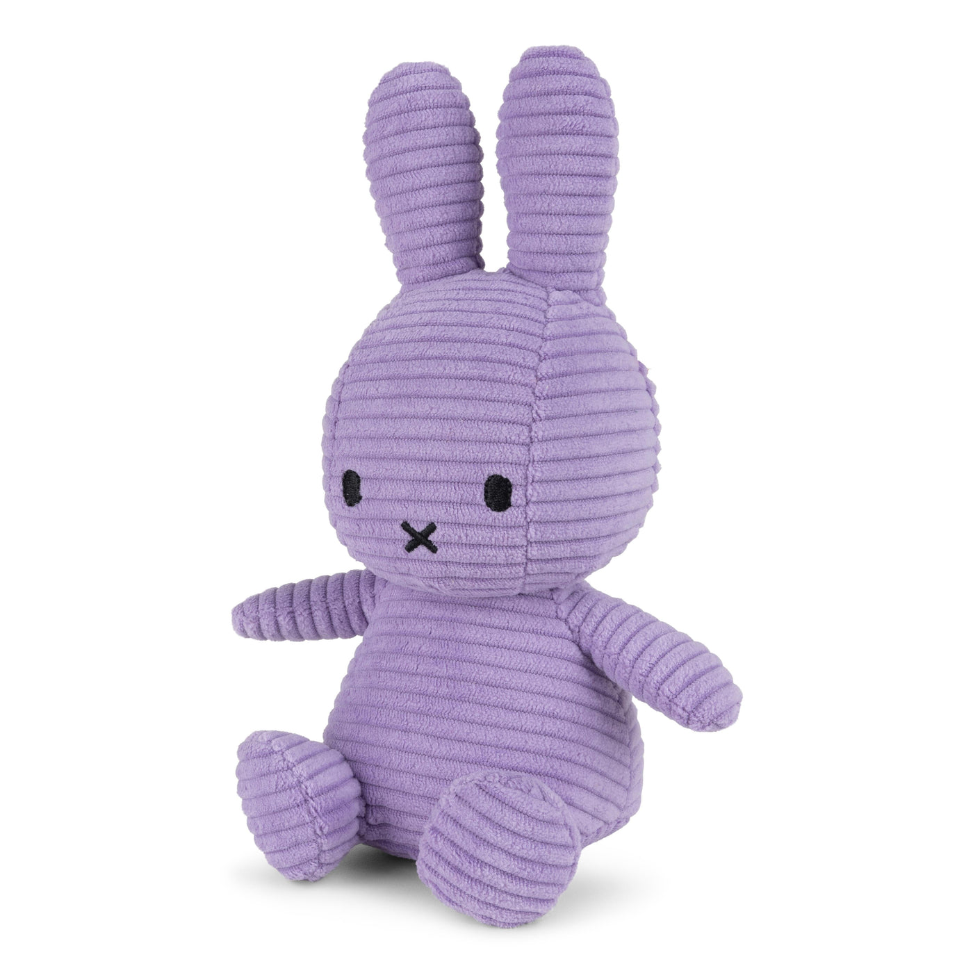 Miffy Sitting - Corduroy Lilac - 23cm Soft Toy Miffy 