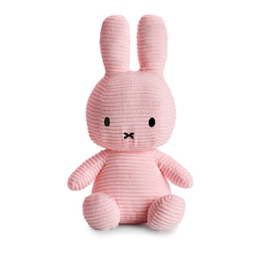 Miffy Sitting - Corduroy Pink - 33cm