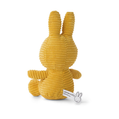 Miffy Sitting Corduroy Yellow - 23cm Soft Toy Miffy 