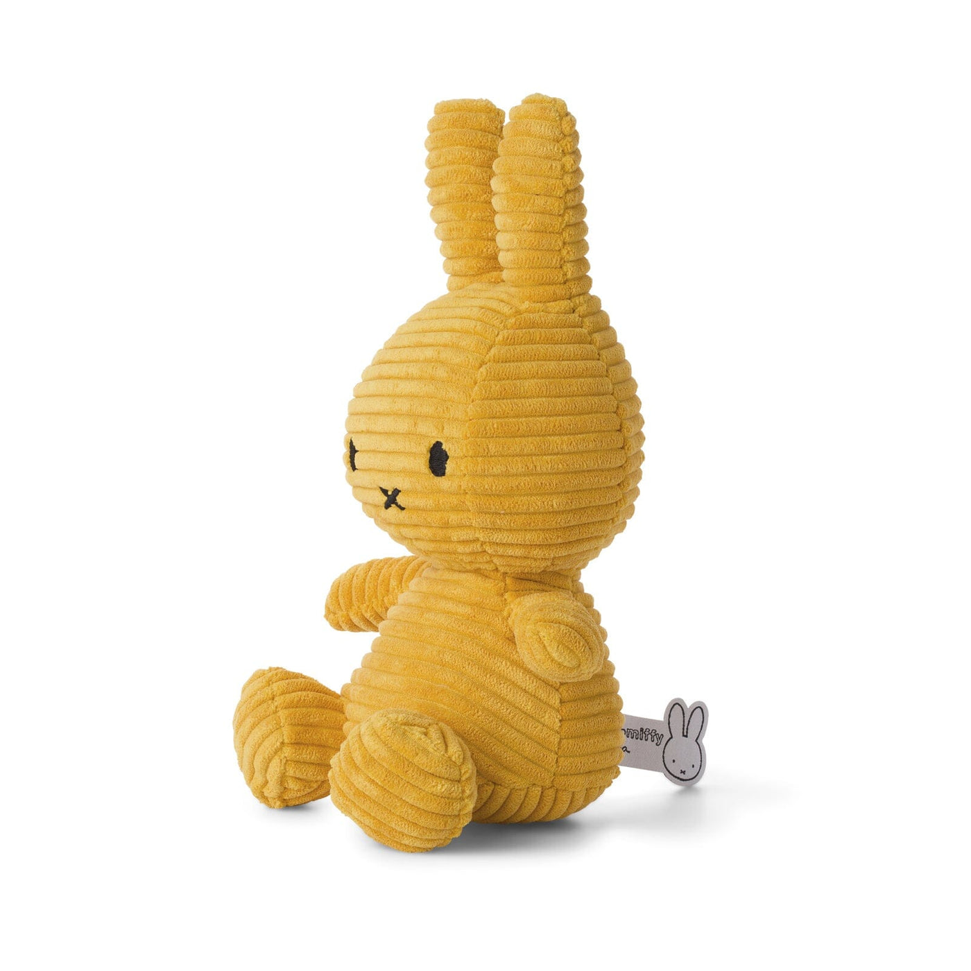 Miffy Sitting Corduroy Yellow - 23cm Soft Toy Miffy 