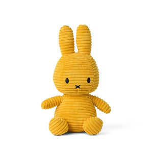 Miffy Sitting - Corduroy Yellow - 23cm