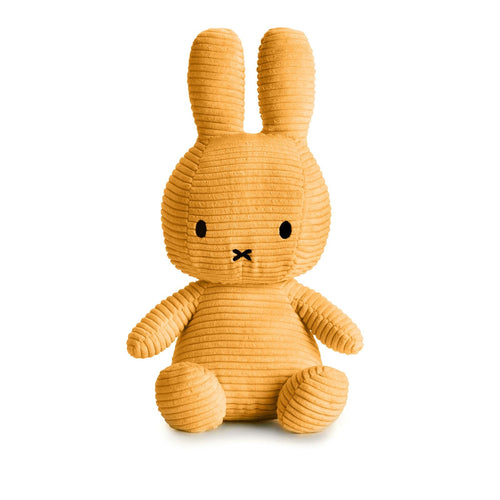 Miffy Sitting - Corduroy Yellow - 33cm