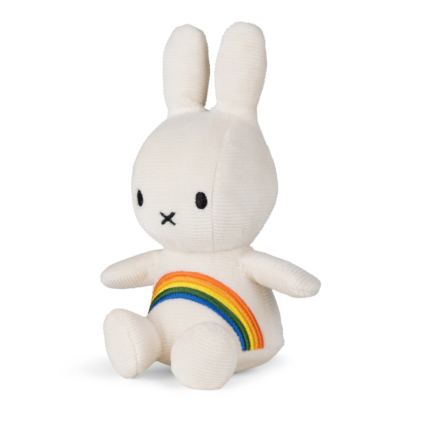 Miffy Sitting - Teddy Rainbow | 18cm Soft Toy Miffy 