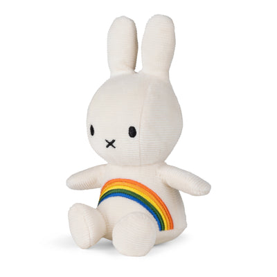 Miffy Sitting - Teddy Rainbow | 18cm Soft Toy Miffy 