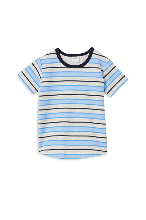 Milky - Blue Stripe Tee