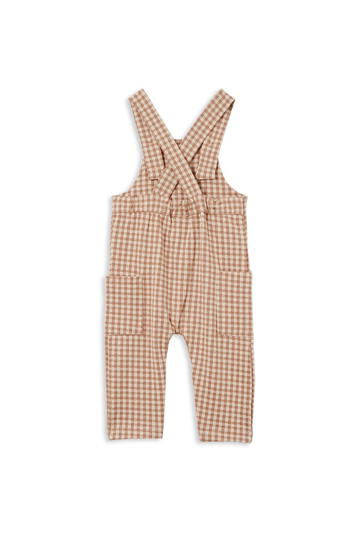 Milky Check Overall Overalls Milky 
